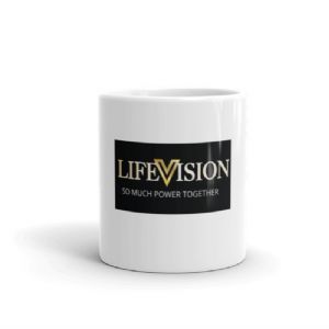 White Glossy Lifevision Mug