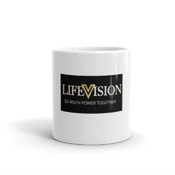 White Glossy Lifevision Mug